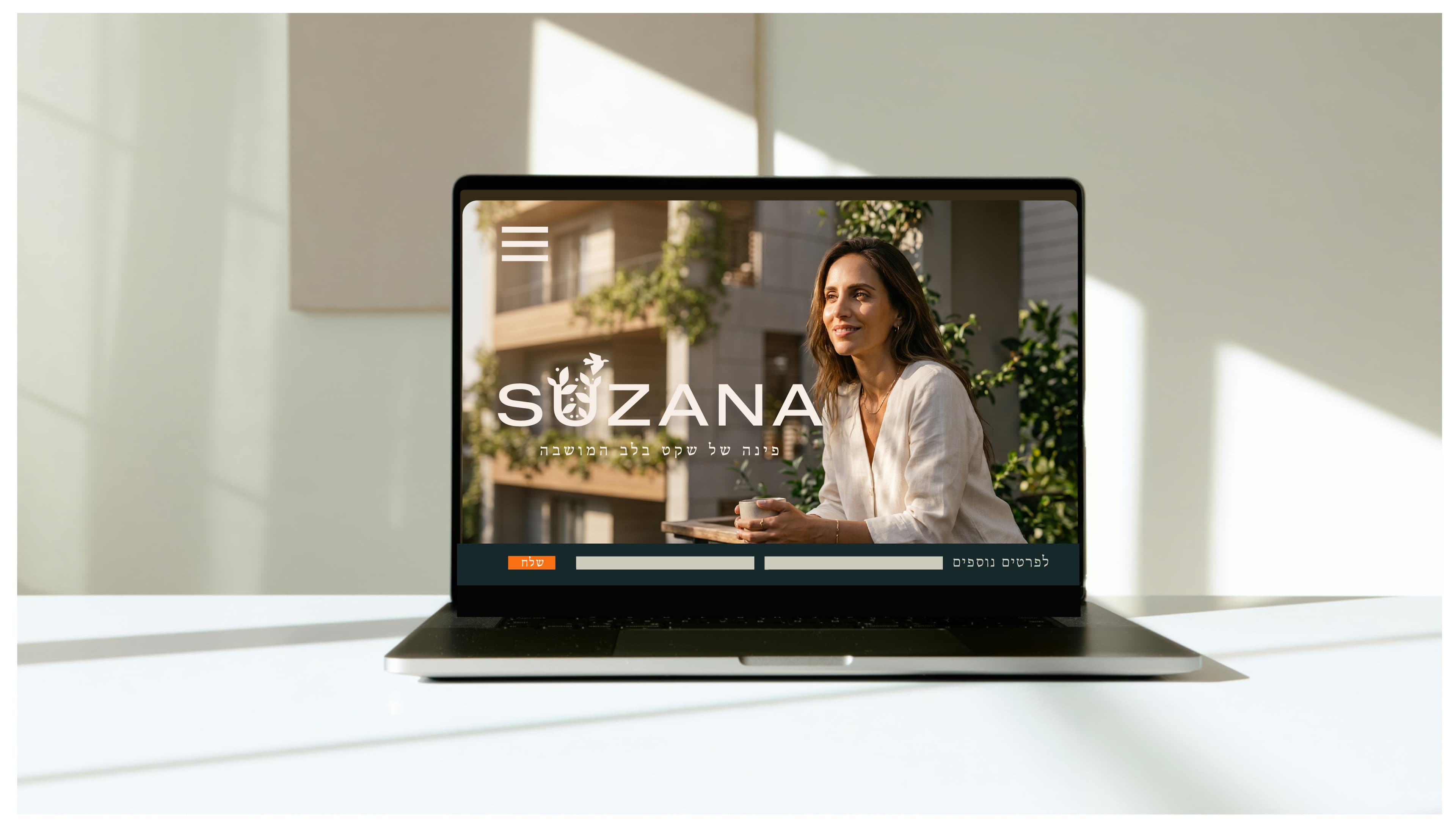 Suzana by Shay Hai — landing page